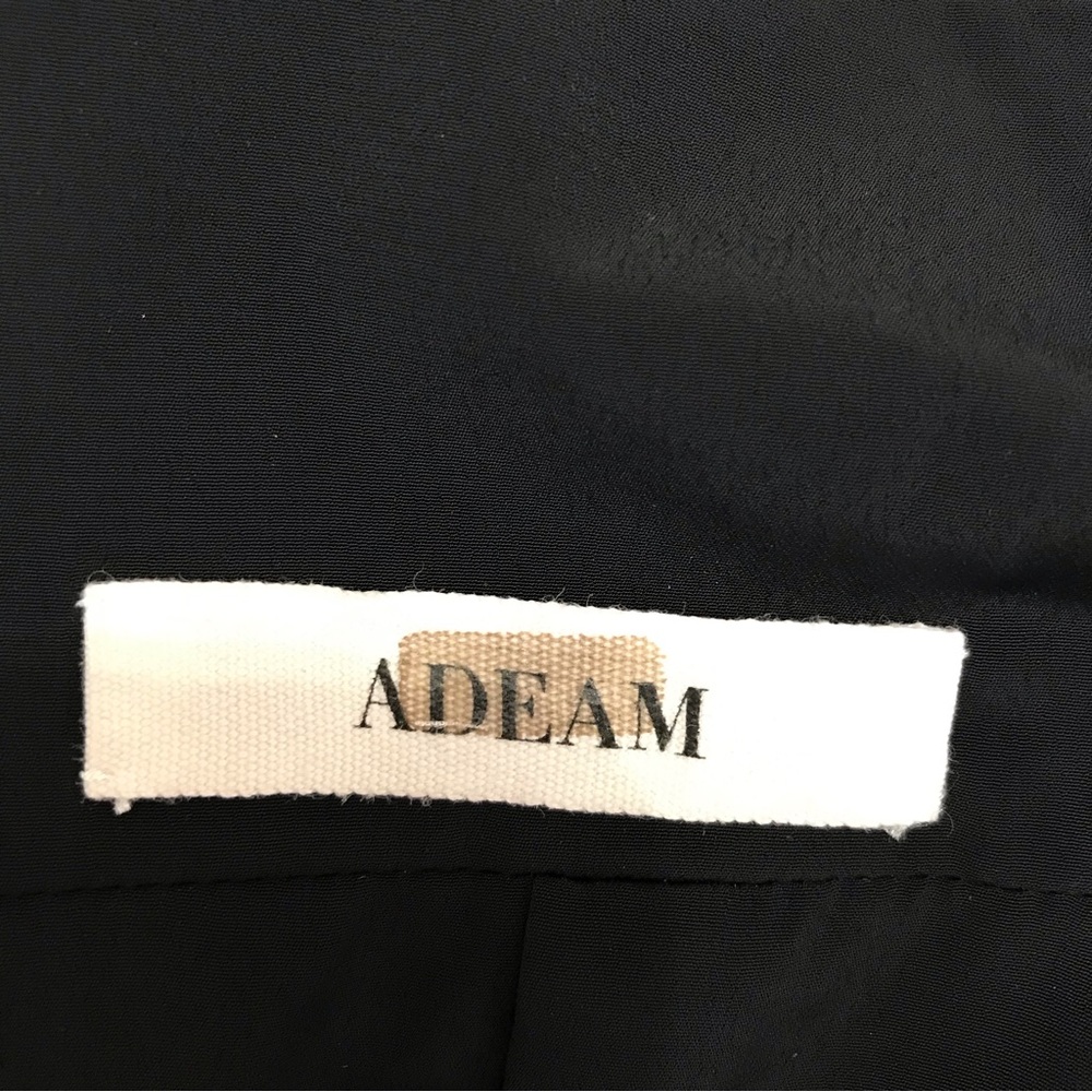 ADEAM Asymmetrical Black Collared Dress Small - Picture 13 of 14